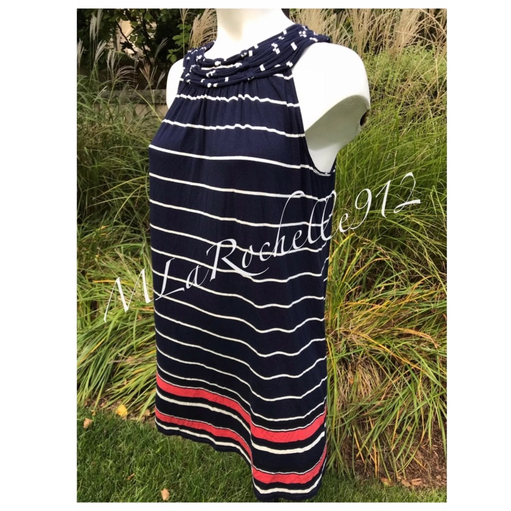 $98 Max Studio nautical sundress